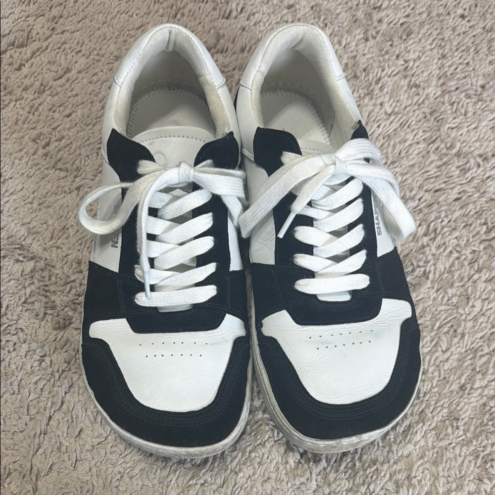 Shapen ReWind Barefoot Unisex Black and White Casual Sneakers EU 40